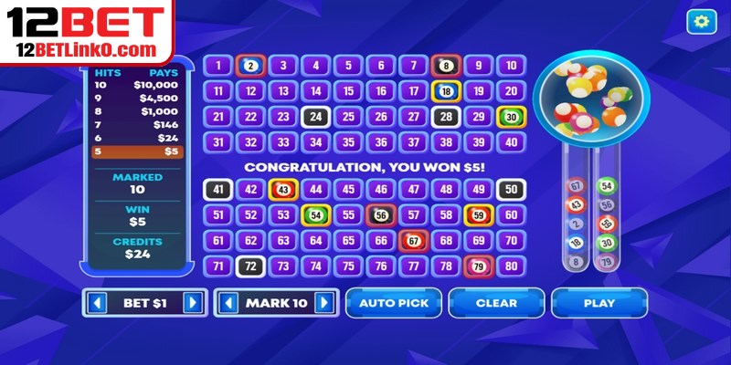 Cách chơi Keno cùng với các phương pháp chơi thông minh