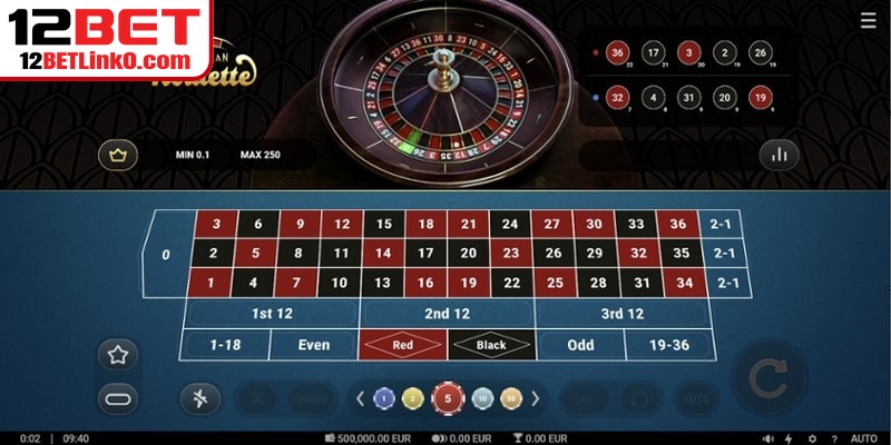 Roulette là game casino nổi tiếng, dựa trên bánh xe quay và quả bóng nhỏ